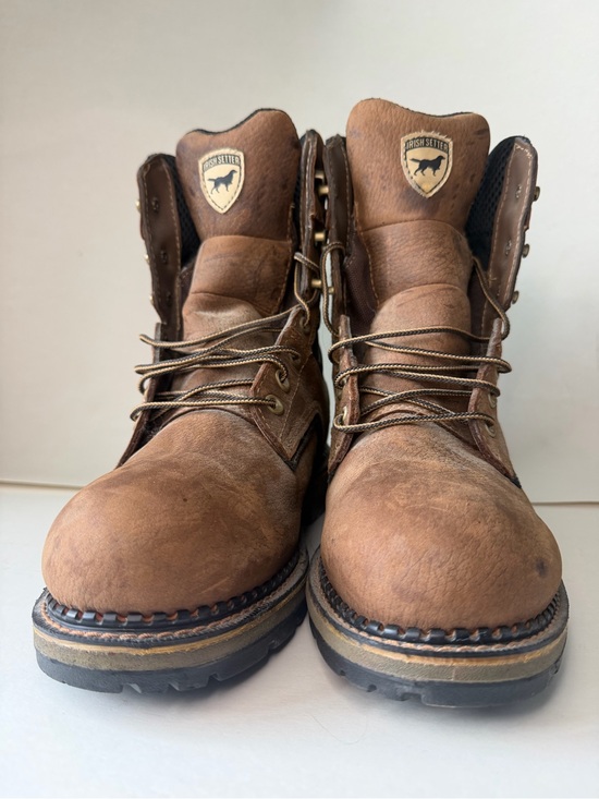 Irish Setter Ramsey 2.0 Waterproof Work Boots — Barely Worn, Size 9 D main image 6